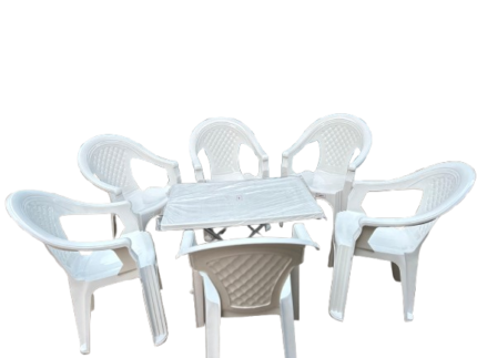 White Diamond Patio Set