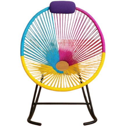Orbit Rainbow Acapulco Chair